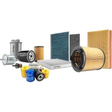 Esranın Dünyası 4'lü Karbonlu Filtre Bakım Seti, Fiat Albea 1.3 Multijet 2004-2011 Uyumlu