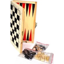 Skygo Ahşap Tla Satranç Takım Seti