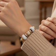 Xupıng Jewelry Beyaz Pndr Bileklik