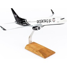 None 1/100 Ölçek, Thy Beşiktaş Corendon Logolu B737-800 Yolcu Uçağı Sergilemeye Hazır Model, THY062