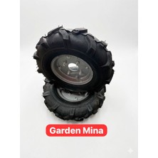 Garden Mina Çapa Makinası Tekerlek Takımı (4.00X8 Jantlı Lastik)
