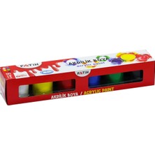 Fatih 55500 6 Renk Akrilik Boya 25 ml
