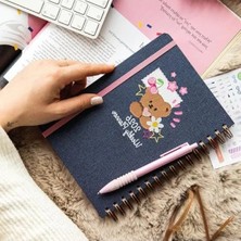 Esranın Dünyası 2026 A5 Spiralli Haftalık Ajanda, 12 Aylık - Motivasyon Sayfaları ile