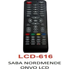Kaia Life Saba - Nordmende - Onvo LCD Uyumlu Tv Kumandası - LCD 616