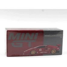 Toyfest Mini Gt 1/64 Lamborghini Countach Lb-Works Red