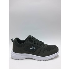 Xstep Hafif Rahat Haki Rengi Yumuşak Triko Bağcıklı Erkek Spor Ayakkabı C-8902047XSTP
