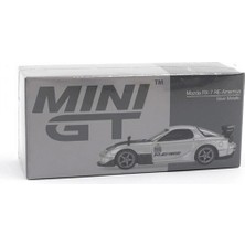 Toyfest Mini Gt 1/64 Mazda Rx-7 Re-Amemiya Silver Metallic