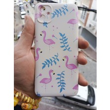 Hedesa Tech Tekno Camon 20 4g Uyumlu Içi Kadife Baskılı Krem Telefon Kılıfı