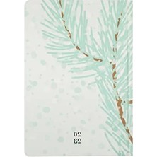 Esranın Dünyası Çam Ağacı Desenli 2023 Haftalık Ajanda, 128 Yaprak