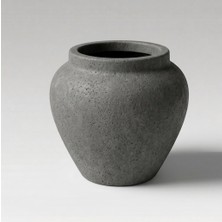 Hobi Tarım Büyük Hafif Beton Saksı 50X50CM