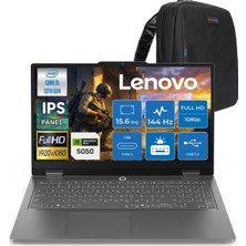 Lenovo Loq Intel Core I5-13450HX 64GB Ddr5 512GB SSD 8GB/RTX5050/100W 15.6" Fhd IPS 300NITS 100% Srgb 144Hz Windows 11 Pro Taşınabilir Bilgisayar 83JE00JLTRH + Cimeteçanta