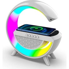 Skygo Akıllı Masa Lambası Hoparlör LED Işık Kablosuz Şarj