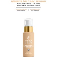 Cefs Biberiye Suyu Dökülme Karşıtı ve Hızlı Saç Uzatma Etkili Saf Saç Toniği 100 ml