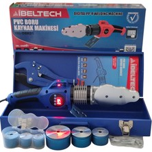 Ibeltech IBL-DBK01 1000W Dijital Göstergeli Profesyonel Plastik Boru Kaynak Makinesi Seti (20-63MM 6 Paftalı)