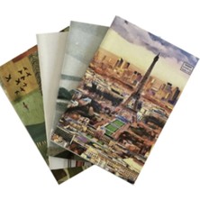 A5 40 Yaprak Okul Defteri 1 Çizgili 1 Kareli Sevinç