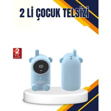 Astraltech Çocuk ve Bebek Telsizi – 22 Kanal, Vox Modu, USB Şarjlı, Renkli Ekran