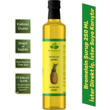 Dr. Natural Bromelain Ananas ve Koenzim Q10 Içeren Detox Şurubu 250 ml