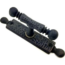 Skygo Antika Tarz Dekoratif Pirinç Misket Pencere Kolu - 165X32 Mm, Oksit