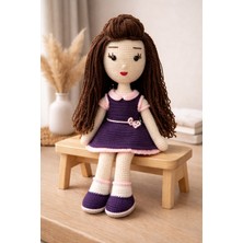 Maks Toys Amigurumi Bebek Organik Örgü Oyuncak 37 cm