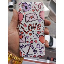 Hedesa Tech Samsung S23 Fe Uyumlu Içi Kadife Baskılı Krem Telefon Kılıfı