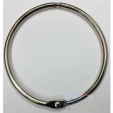 Skygo Kilitli Yuvarlak Halka, 5cm - 100 Adet