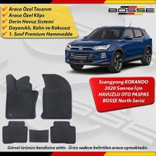 Ssangyong Korando Paspas Araca Özel (C300) 2020 Sonrası Derin Havuzlu Bosse North Serisi