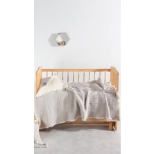 Comfort Craft Lulla Nefes Alan Müslin Bebek Yorganı - Yumuşacık Organik Pamuk Bebek Pikesi