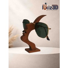 IKEA İLKIZ3D Dekoratif Soyut Yüz Tasarımlı Gözlük Standı​