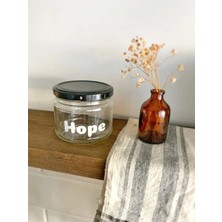 Atölye Merdiven Hope Dekoratif Cam Kavanoz 300 ml