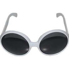 Skygo 80 Li Yıllar Beyaz Renk Nostalji Yeşilçam Parti Gözlüğü