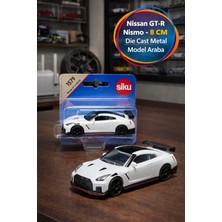 Toyfest Siku Nissan Gt-R Nismo Metal Model Araba Beyaz Spor Araba Oyuncak Koleksiyon 1579 8 cm