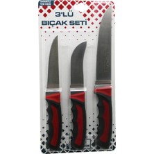 Marsilyan 3pcs Kurban Bıçak Seti R-032K--R-320Y--R-0403 Kemik Sıyırma - Deri Soyma=yüzme - Kurban Bıçak (4887)