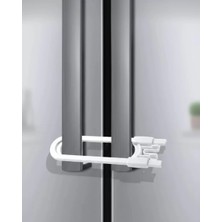 Astraltech 4 Adet Çocuk Güvenlik Dolap Kilidi Dayanıklı ve Uzun Ömürlü Tasarım