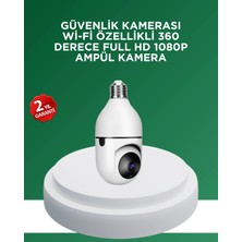 Starseven 1080P Gece Görüşlü Ampul Güvenlik Kamerası – Kablolu Kablosuz Seçenekli