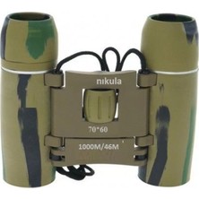 Skygo 70X60 Cepte Taşımalı Kauçuk Kaplamalı Mini Dürbün Kamuflaj
