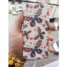 Hedesa Tech Redmi 13T Pro Uyumlu Içi Kadife Baskılı Krem Telefon Kılıfı