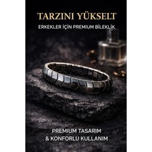 Morlisse Hematit Bileklik, Premium Tasarım