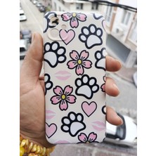 Hedesa Tech Mi 15 Uyumlu Içi Kadife Baskılı Krem Telefon Kılıfı