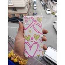 Hedesa Tech iPhone 16 Plus Uyumlu Içi Kadife Baskılı Krem Telefon Kılıfı