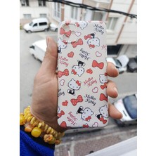 Hedesa Tech Samsung A34 Uyumlu Içi Kadife Baskılı Krem Telefon Kılıfı