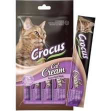 Crocus Somonlu ve Karidesli Sıvı Kedi Ödül Maması 4 Adet x 15 gr