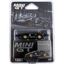 Toyfest Mini Gt 1/64 Lamborghini Countach Lb-Works Black Blister Paket
