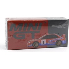Toyfest Mini Gt 1/64 Subaru Impreza WRC97 #1 1999 Drm Champion