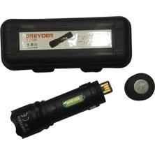 Kaia Life GD-350 USB Şarjlı Mıknatıslı Zoomlu El Feneri