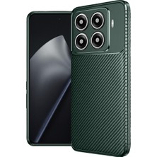 Newface Xiaomi 15T Pro Kılıf Focus Carbon Silikon Kapak