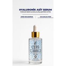 Cefs Hyaluronik Asit Ampul Nemlendirici & Canlandırıcı Gözenek Sıkılaştırıcı Yoğun Nem Bomba Serumu 50 ml