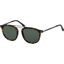 Quantum Kadın Güneş Gözlüğü | 54 mm Titanyum-Karbon Fiber Çerçeve, Yeşil Polarize Cam