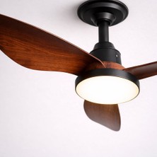 Mars Concept LED Tavan Vantilatörü | Sessiz Motor, 3 Hız Ayarı, Dimmer’li Aydınlatma, Uzaktan Kumandalı