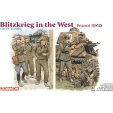 Dragon 6347, 1/35 Fransa 1940 Yıldırım Savaşı Figürleri Plastik Maketi