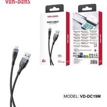 Ven-Dens VD-DC19M Premium Micro USB Hızlı Şarj ve Data Kablosu